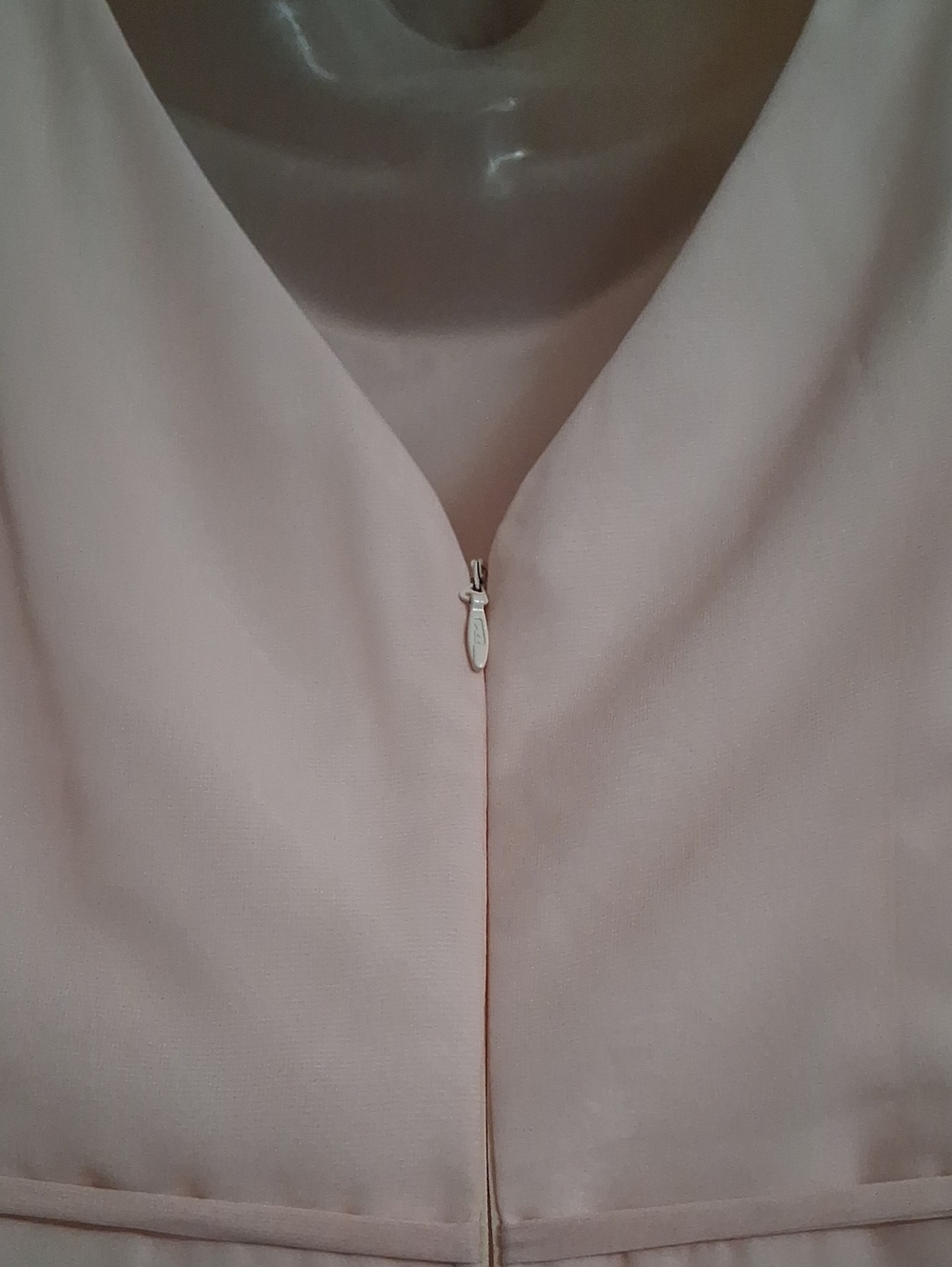Blush pink special occasion dress, estimated medium - Picture 5 of 10